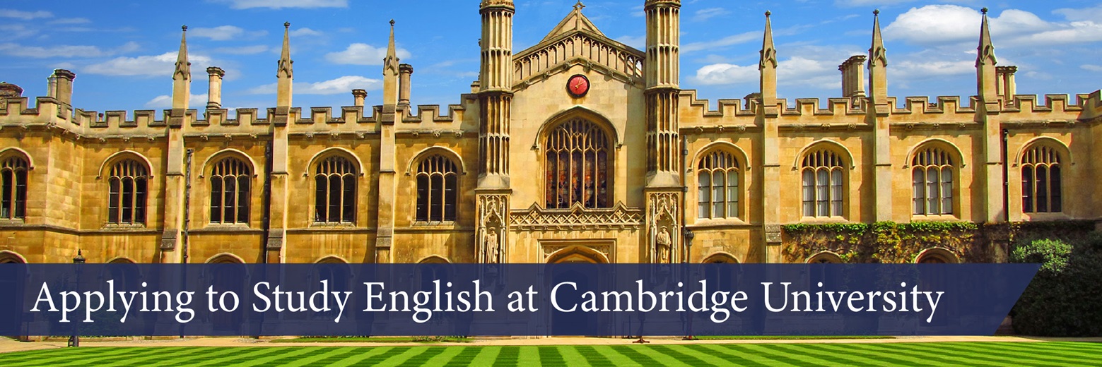 Applying to Study English at Cambridge University
