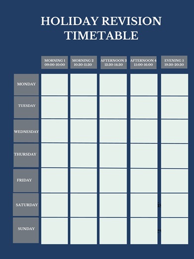 GCSE Revision Techniques and Skills