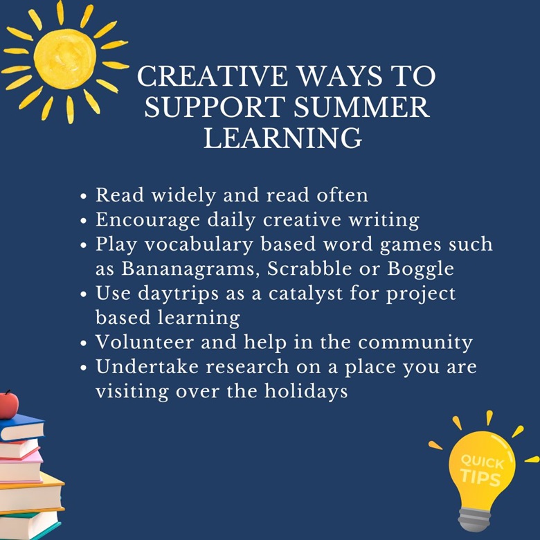 Primary Summer Learning Recommendations