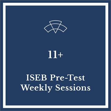 11 Plus ISEB Common Pre-Test - Weekly Sessions